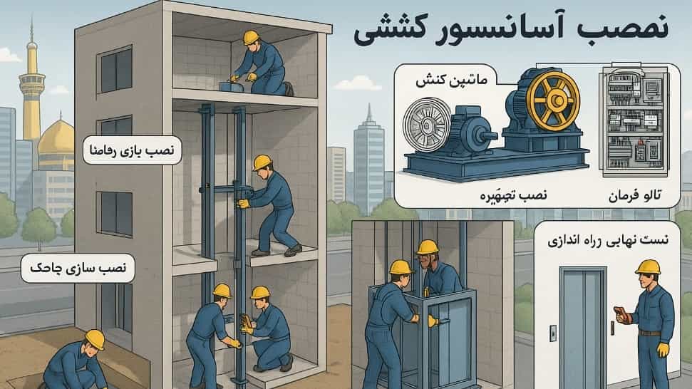 Mashhad'da Mashhad asansör kurulum kılavuzu